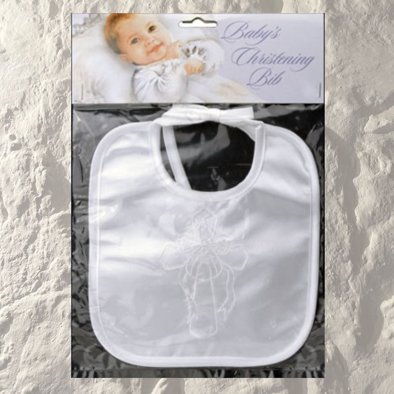 Baptismal Bib - Satin