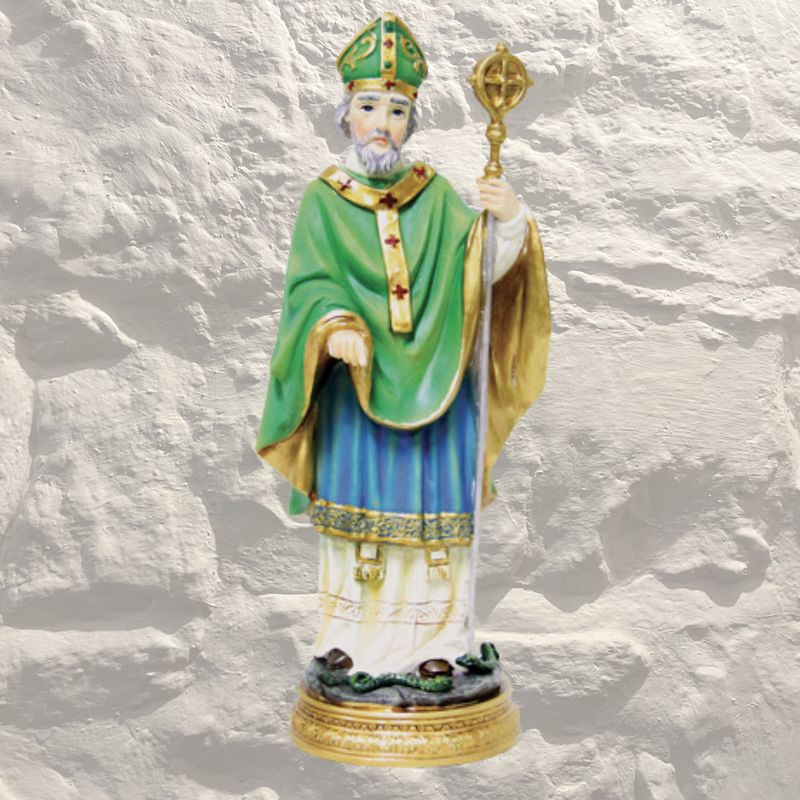 Renaissance 12 inch Statue - Saint Patrick