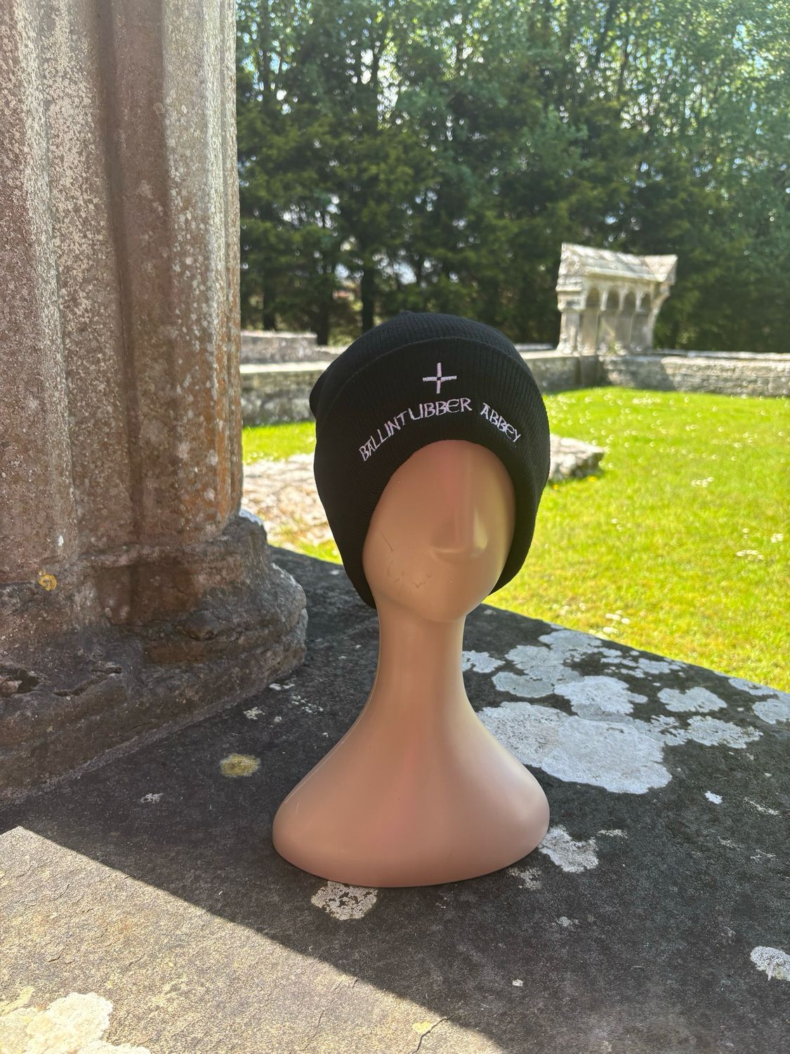 Ballintubber Abbey Beanie Hat - Black