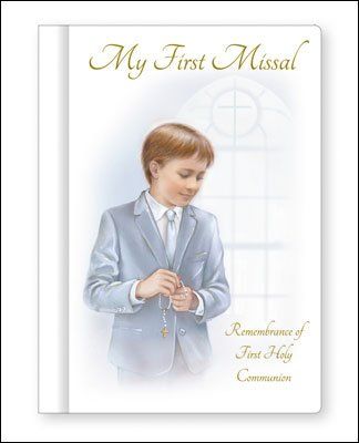 Communion Book/Hard Back/Boy (C4118/BOY)