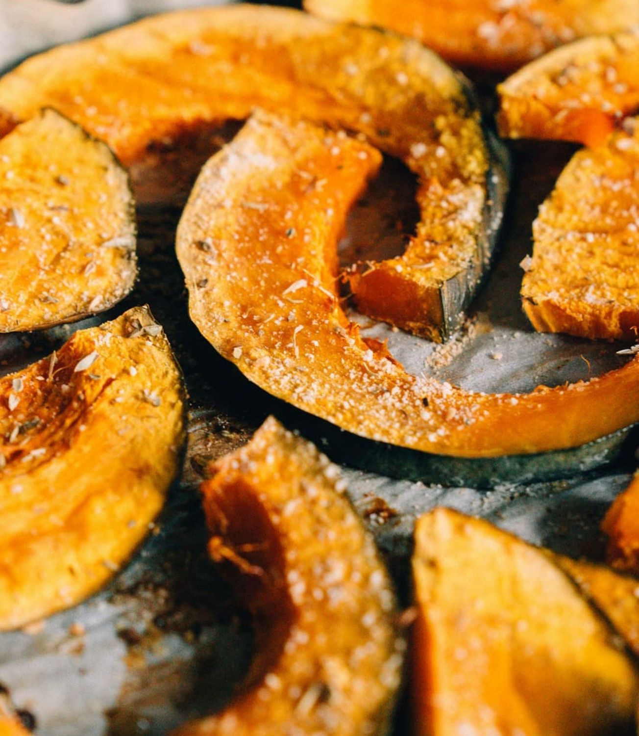 Herb Roasted Butternut &amp; Acorn Squash