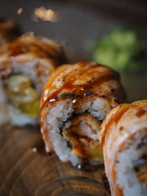 Teriyaki Salmon Roll