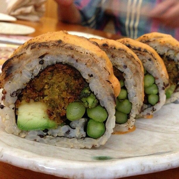 Falafel Sushi Roll