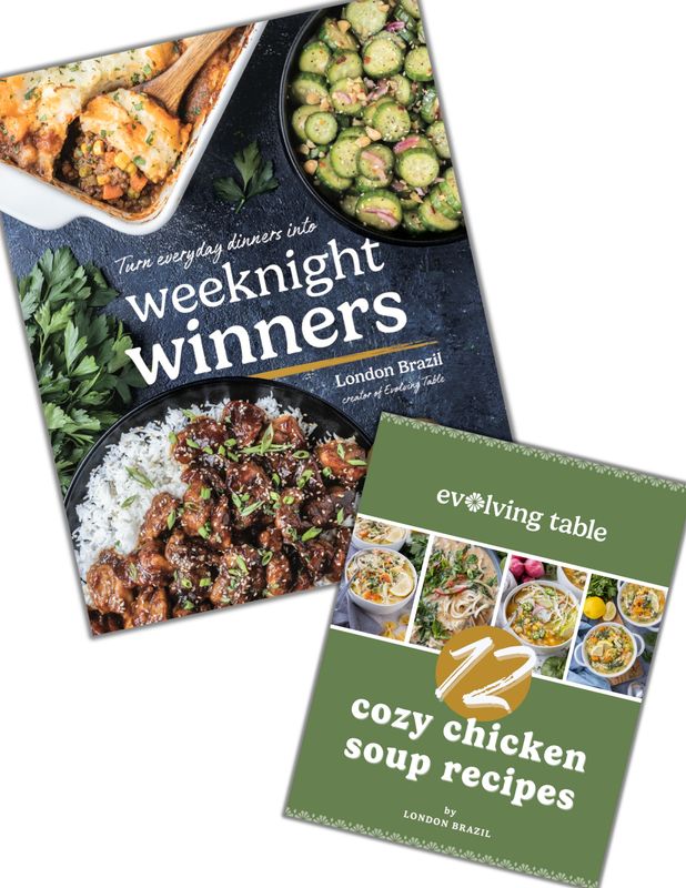 Weeknight Winners Cookbook + Chicken Soups e-Book Bundle