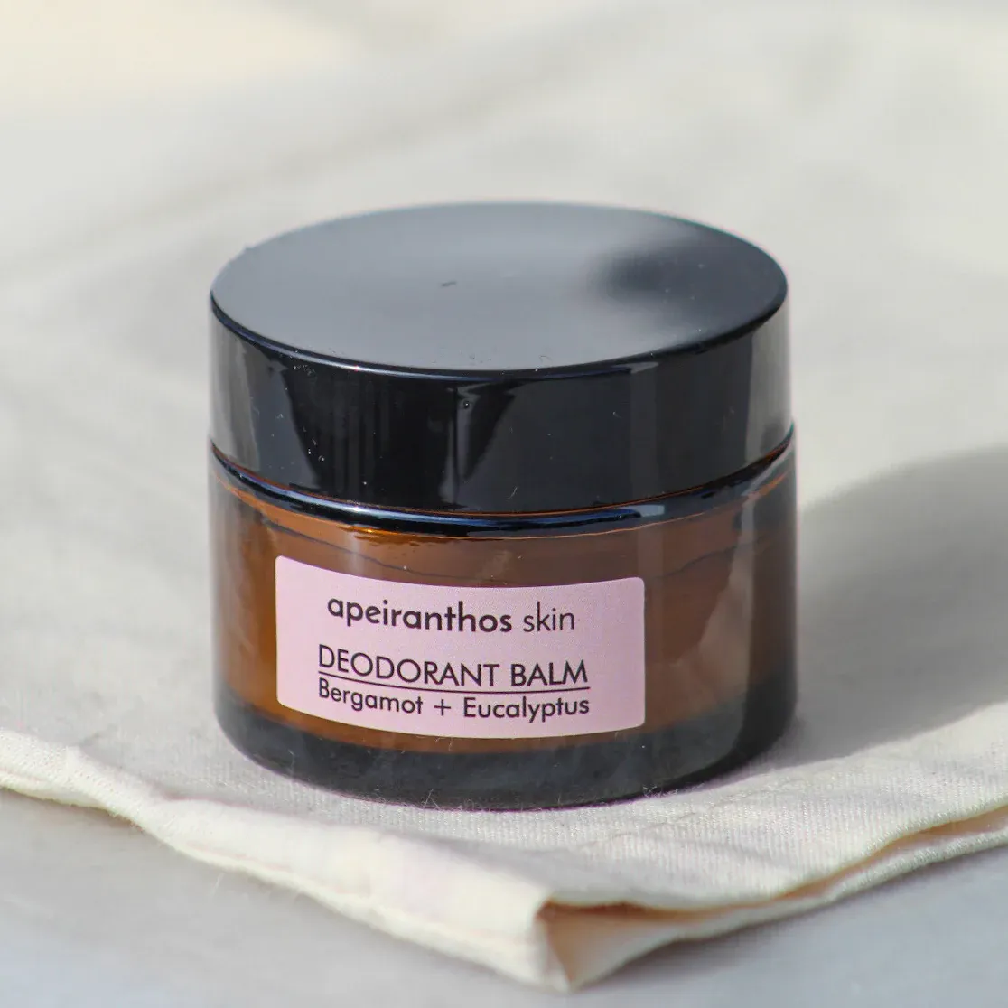 Deodorant balm | Bergamot + Eucalyptus | Apeiranthos Skin