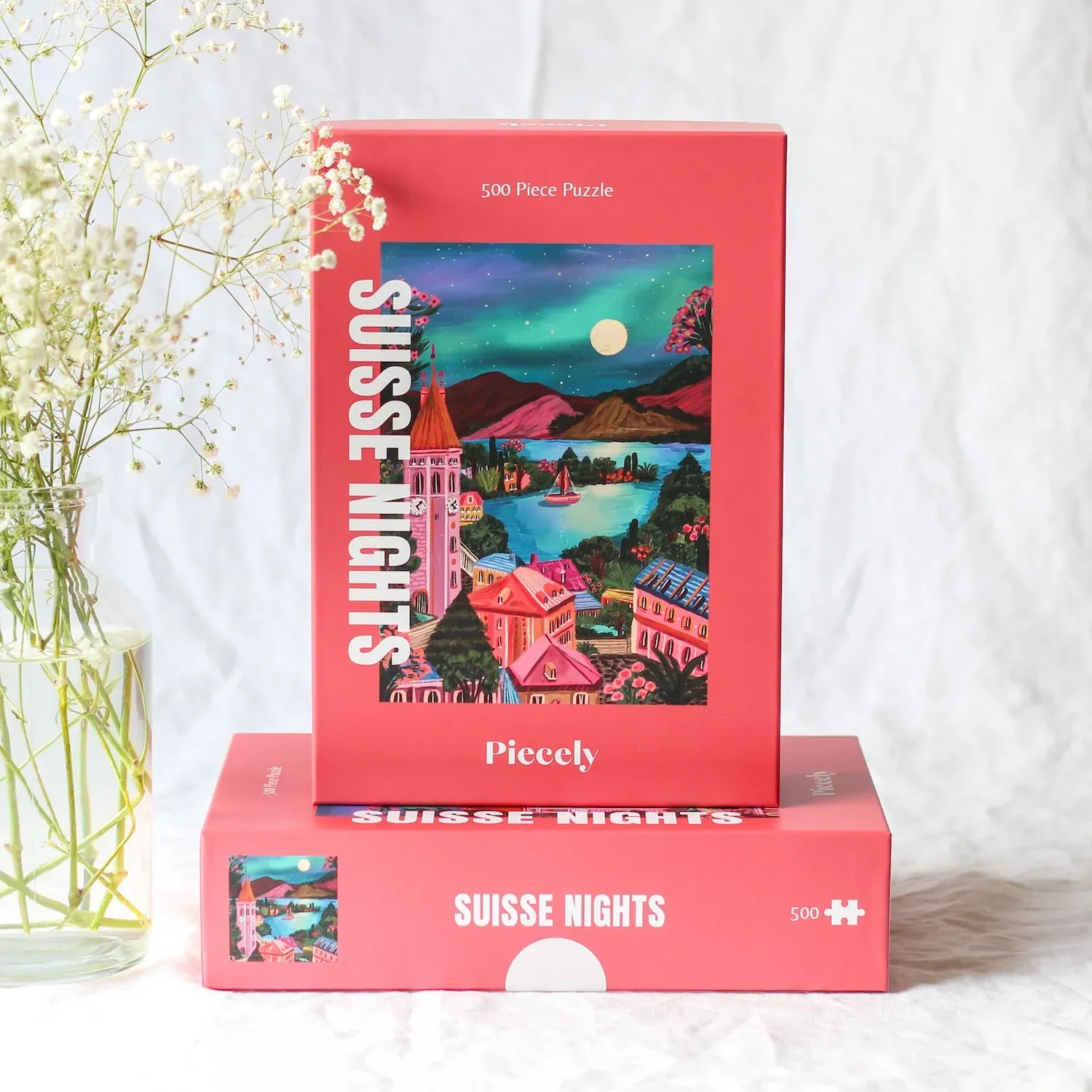 Piecely Suisse Nights Puzzle, 500 Pieces