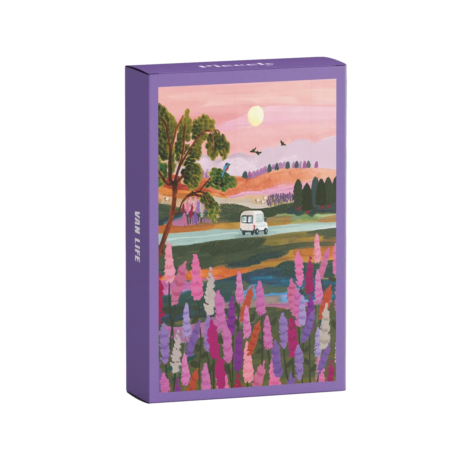 Piecely Van Life Mini Puzzle, 99 Pieces