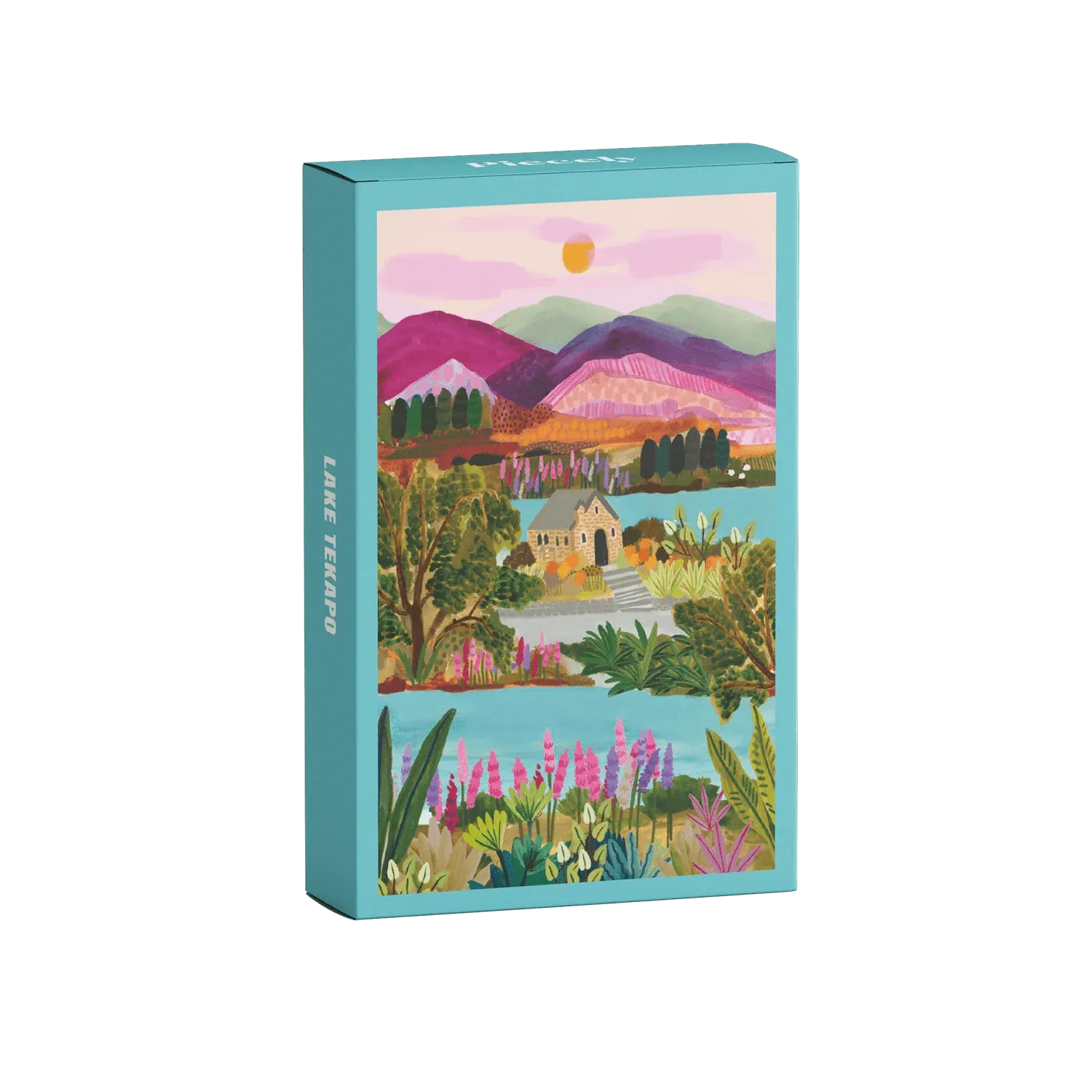 Piecely Lake Tekapo Mini Puzzle, 99 Pieces