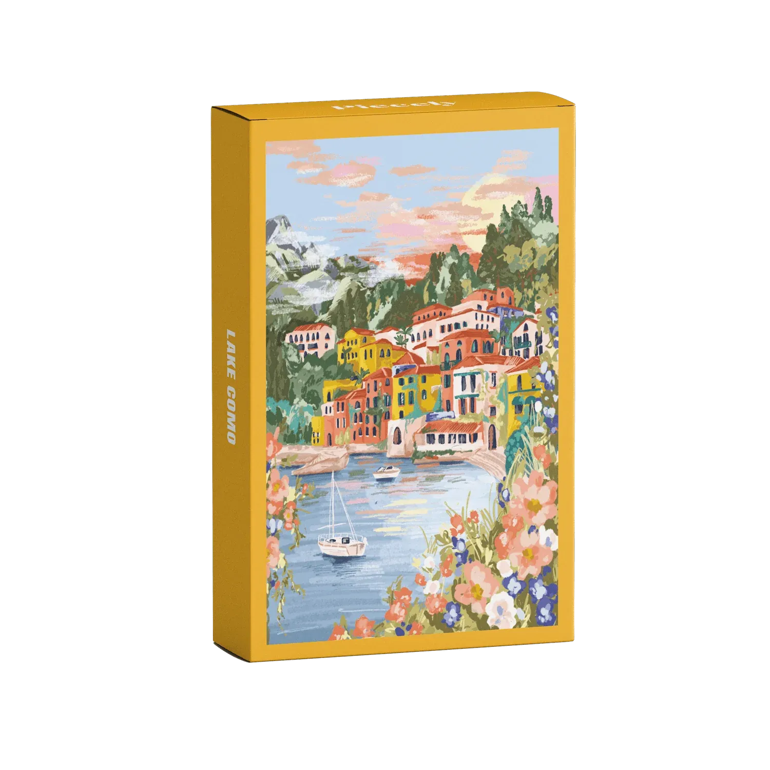Piecely Lake Como Mini Puzzle, 99 Pieces