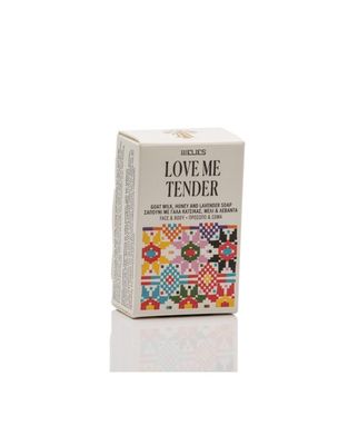 LOVE ME TENDER-σαπούνι με γάλα κατσίκας, μέλι &amp; λεβάντα για πρόσωπο και σώμα