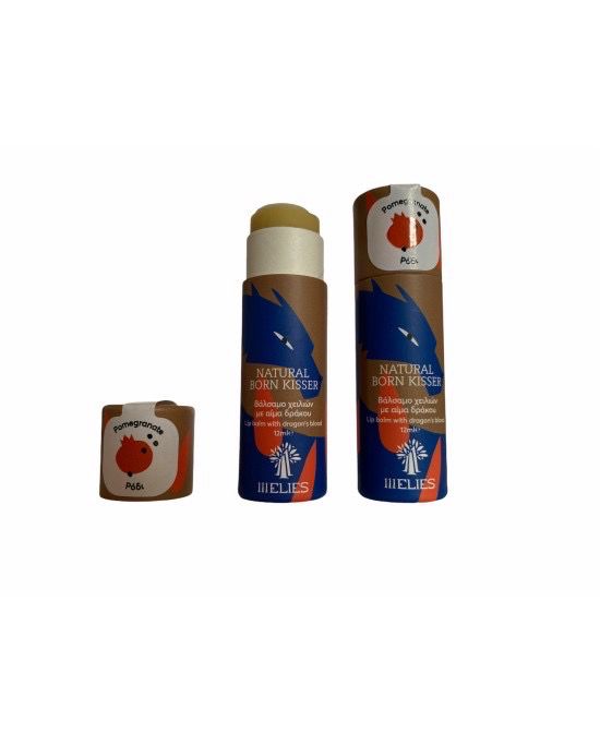NATURAL BORN KISSERS βάλσαμο χειλιών-Ρόδι