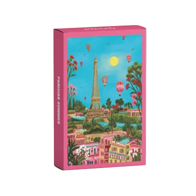 Piecely Parisian Summer Mini Puzzle, 99 Pieces