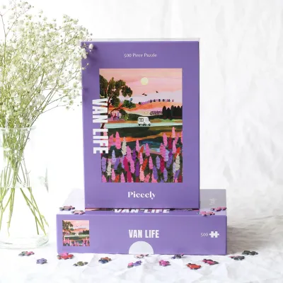 Piecely Van Life Puzzle, 500 Pieces