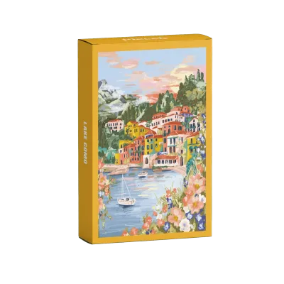 Piecely Lake Como Mini Puzzle, 99 Pieces