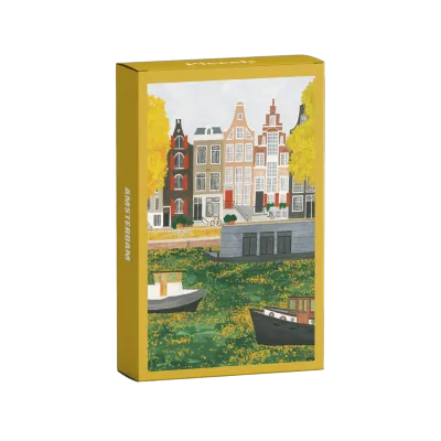 Piecely Amsterdam Mini Puzzle, 99 Pieces