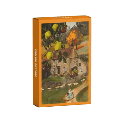 Piecely English Cottage Mini Puzzle, 99 Pieces