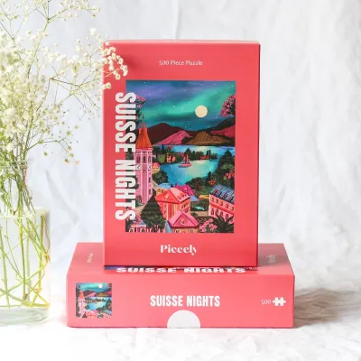 Piecely Suisse Nights Puzzle, 500 Pieces