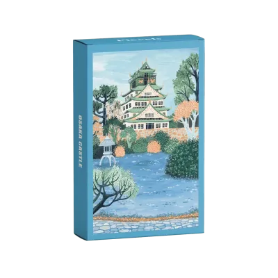 Piecely Osaka Castle Mini Puzzle, 99 Pieces
