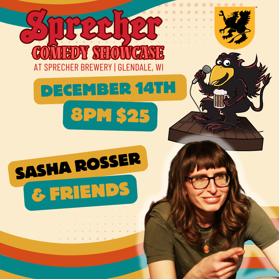 Sasha Rosser & Friends | Sprecher Brewery Glendale WI | December 14th