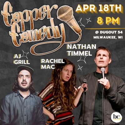 Copper Comedy | OOPS All Headliners! | April 18th