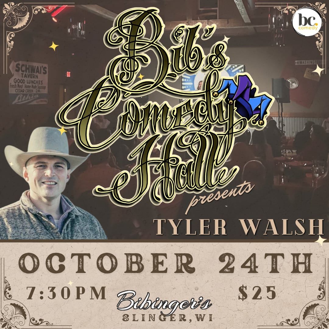 Bib's Comedy Hall | Season Opener | October 24th 7:30 PM Bib's Comedy Hall | Season Opener | October 24th 7:30 PM