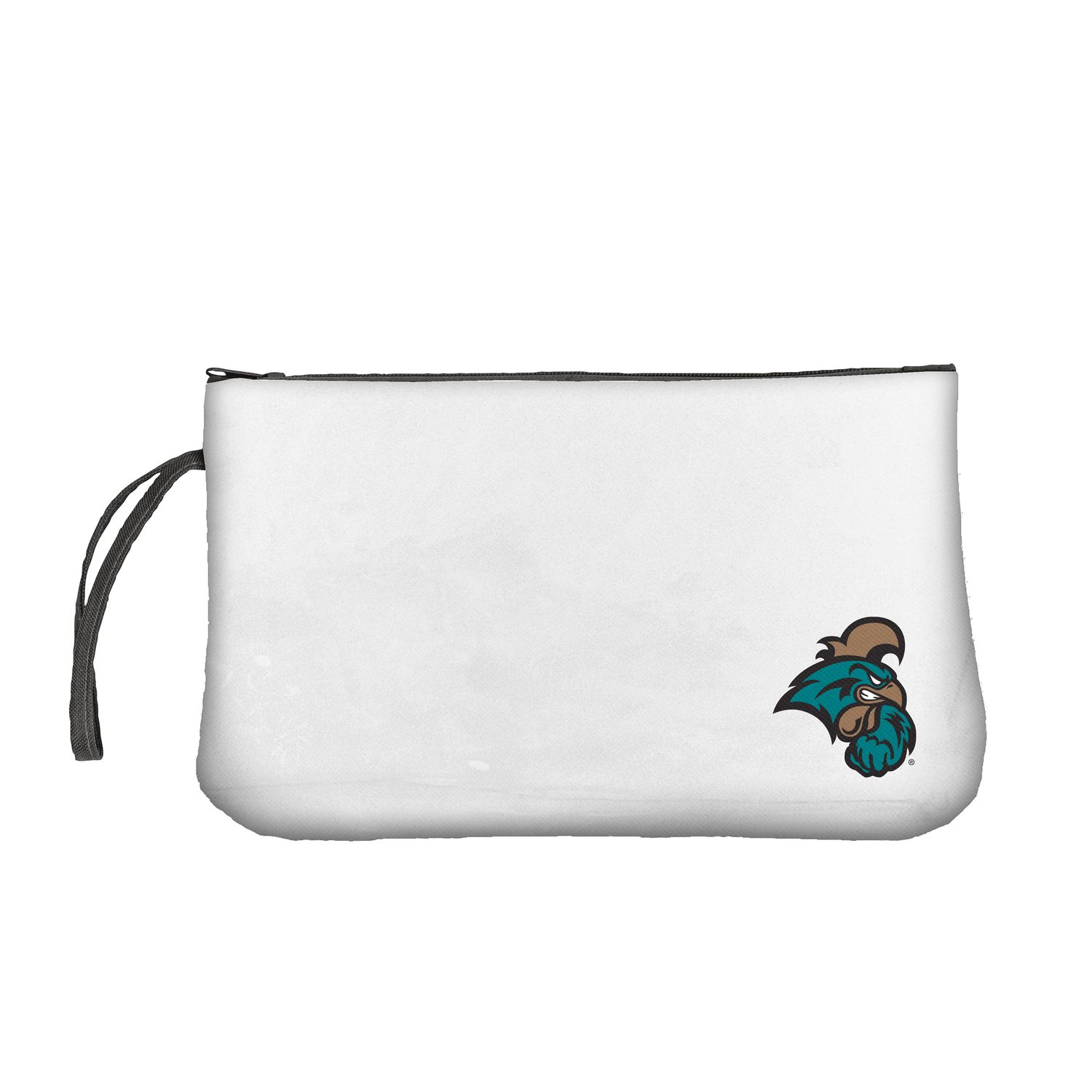 Logo Brands Clear Wristlet