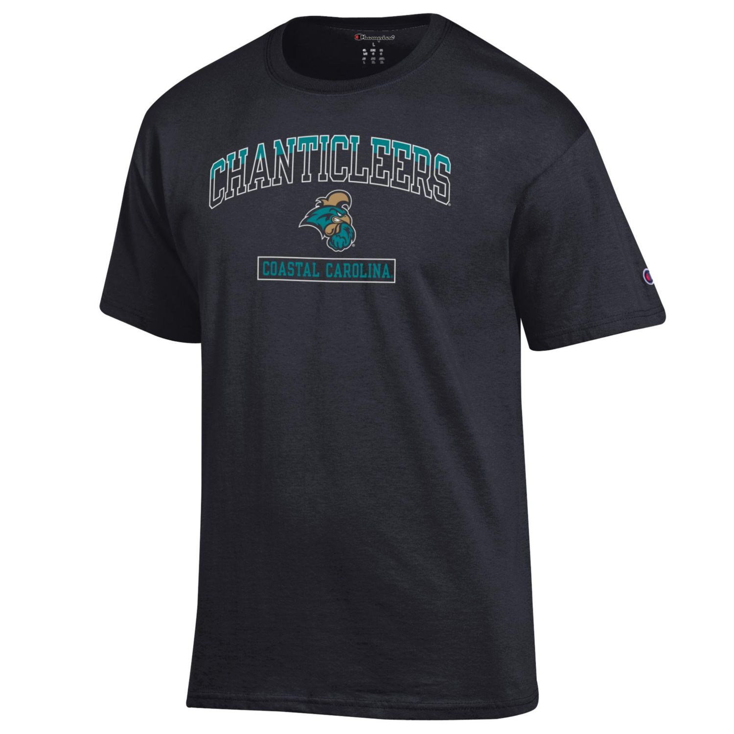 Champion Men's Tee-#6, Color: Black, Size: S