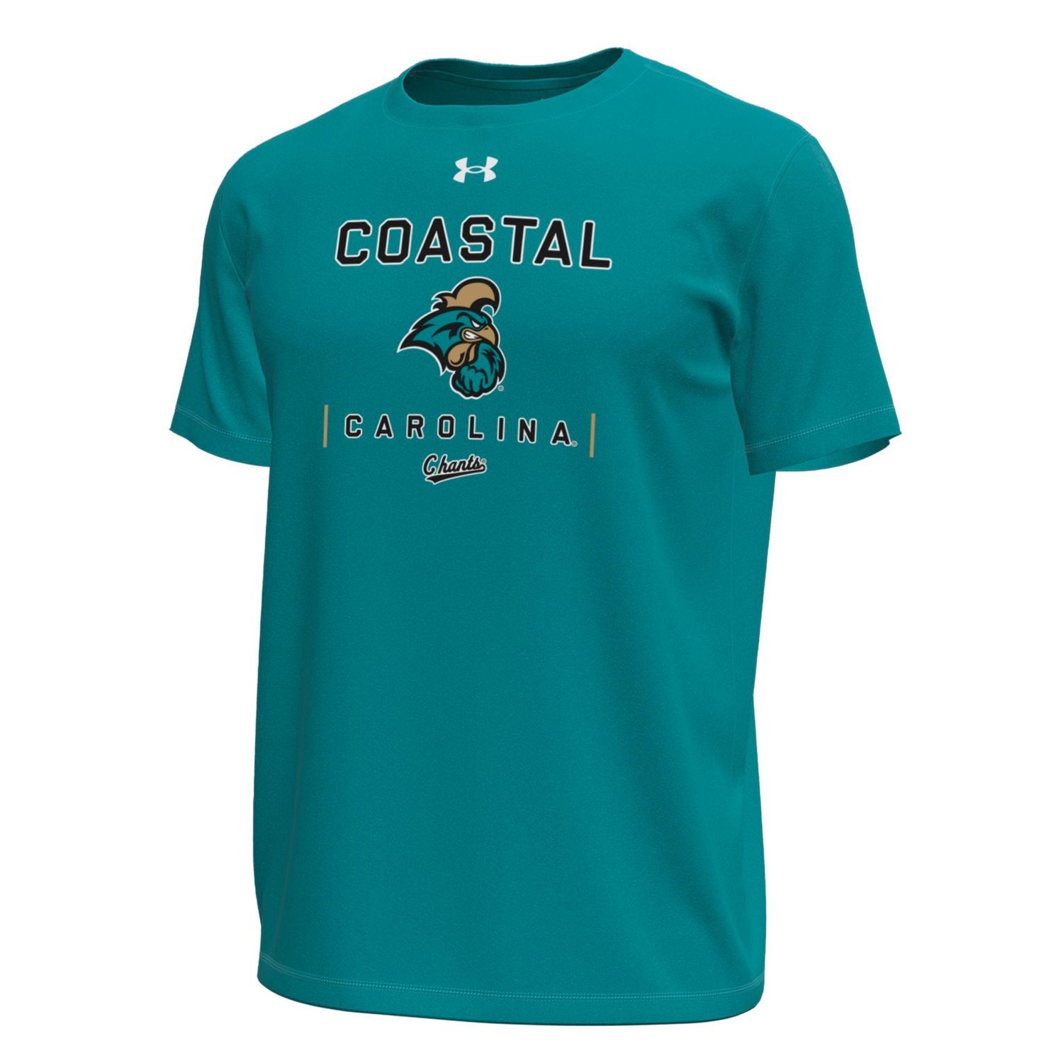 Under Armour Men's Tech Stretch Tee-#8, Color: Teal, Size: S