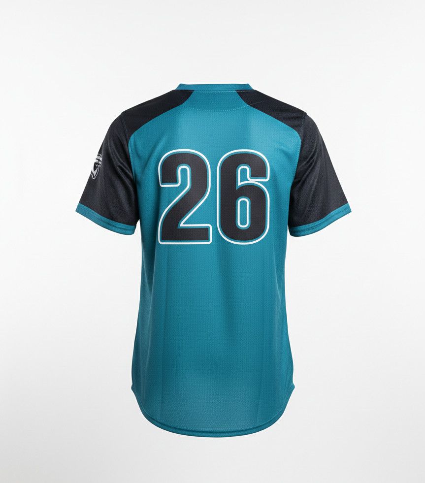 CCU Baseball Teal & Black Jersey '26