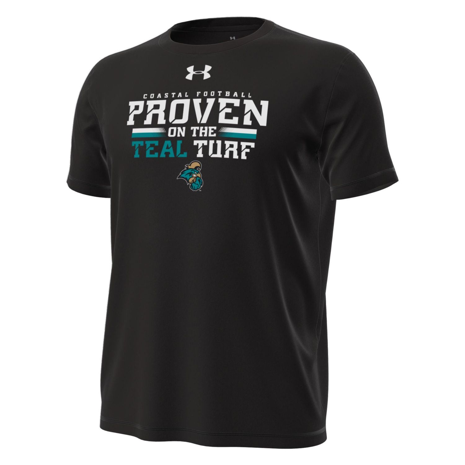 Under Armour Men's Tech Stretch Teal Turf Tee