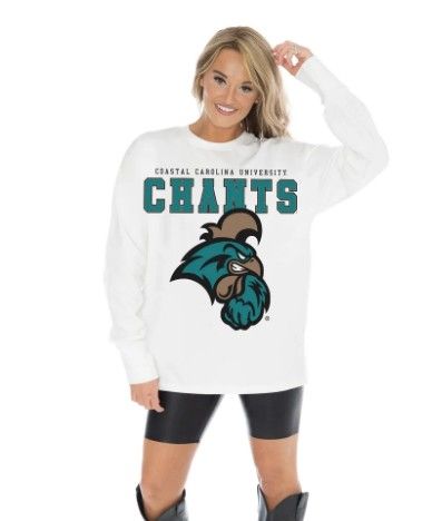 Gameday Couture Big Goals Long Sleeve Tee