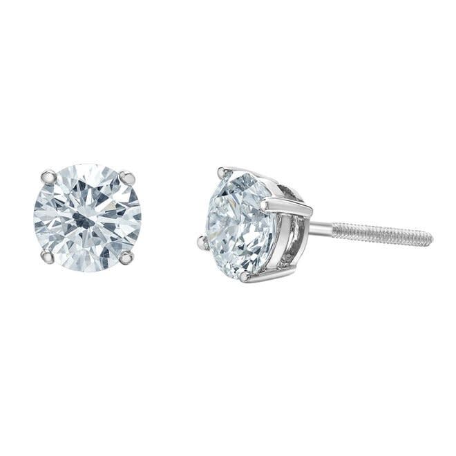 LGE2534-100 (Lab Grown Diamond Earring 1.0 CTTW-14K)