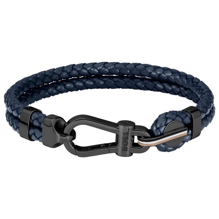 1580701M navy blue leather