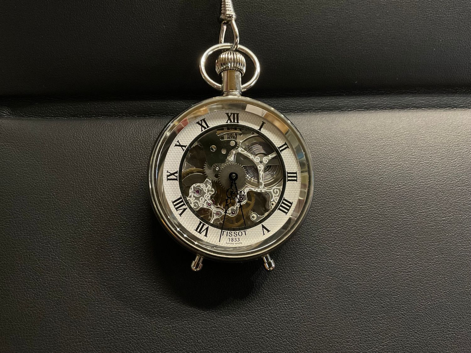 Tissot Skeleton Standalone Pocket Watch