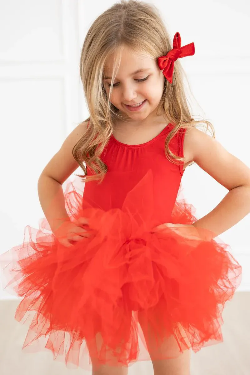 TUTU LEOTARD RED
