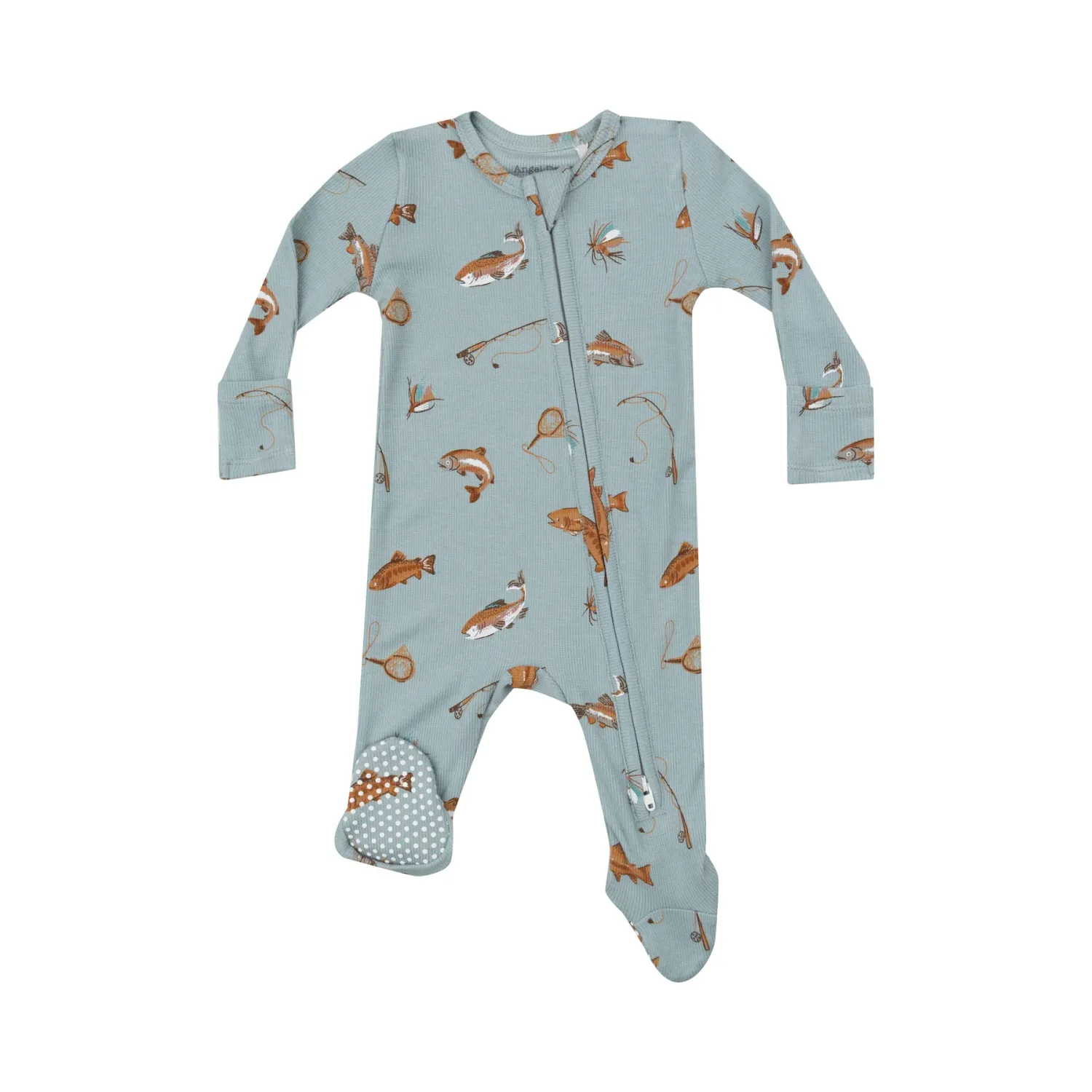 TROUT FOOTIE ZIP