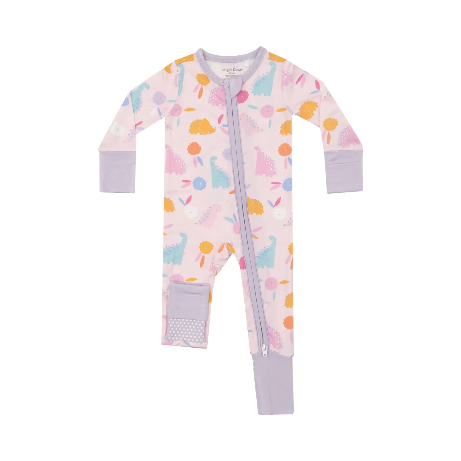 FLORAL DINOS ZIP