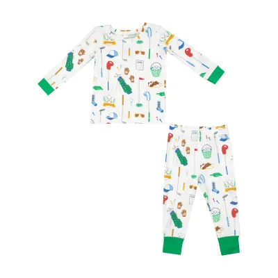 GOLF CLUB WHITE SET