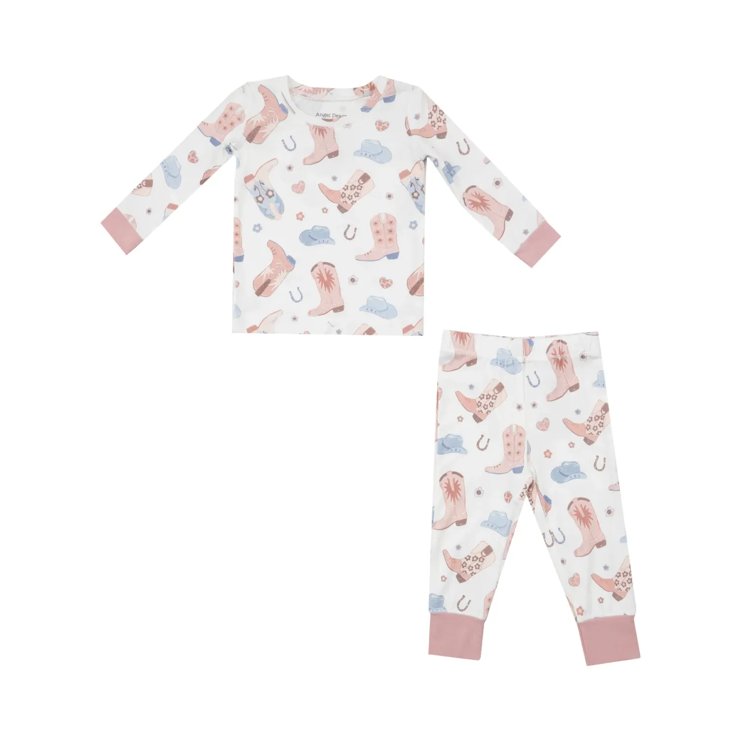 COWBOY BOOTS PINK SET