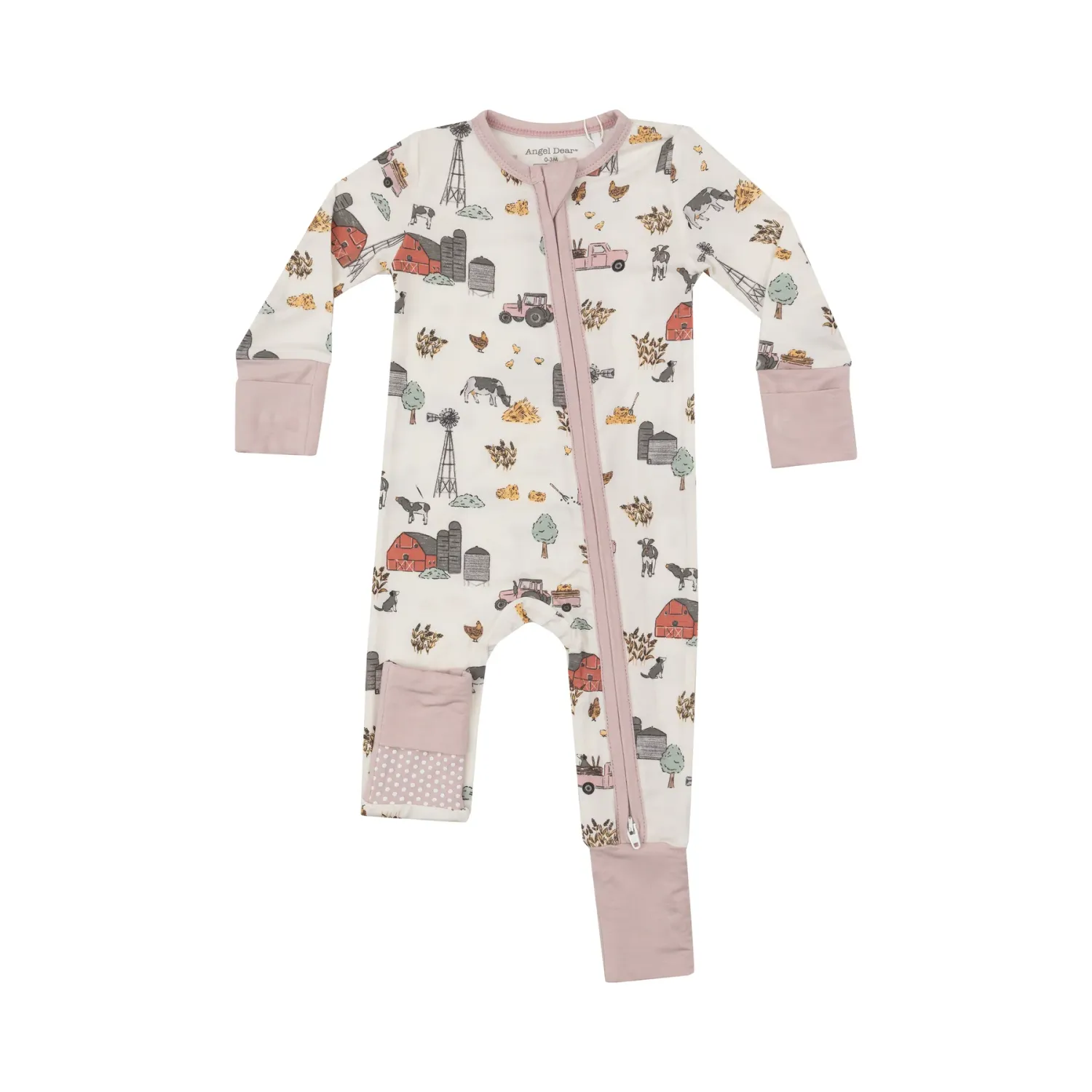 HAY FARMER PINK ZIP