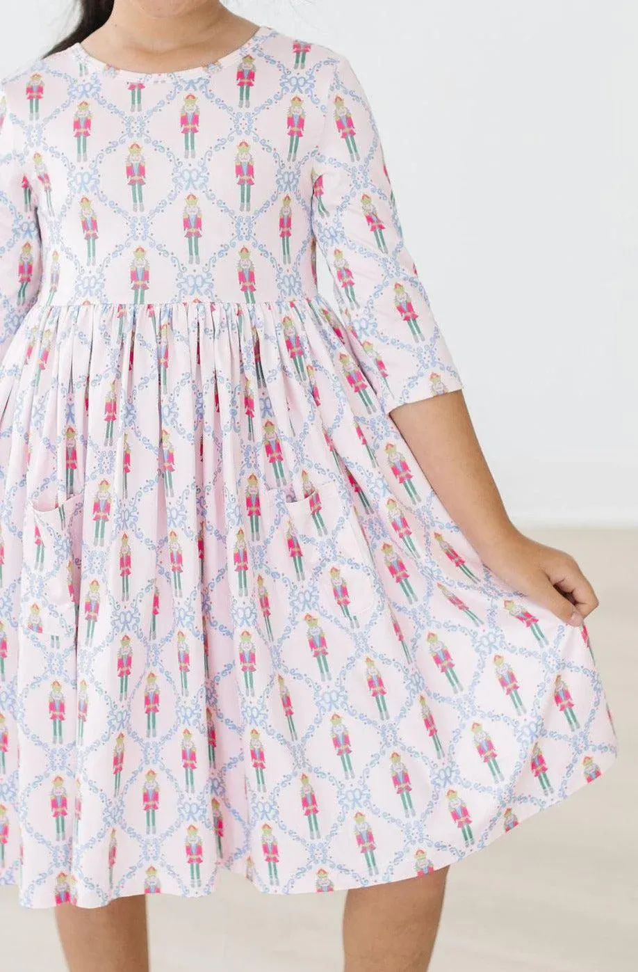 PINK NUTCRACKER TWIRL DRESS