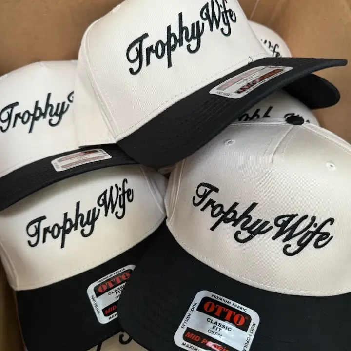 TROPHY WIFE TRUCKER BLACK