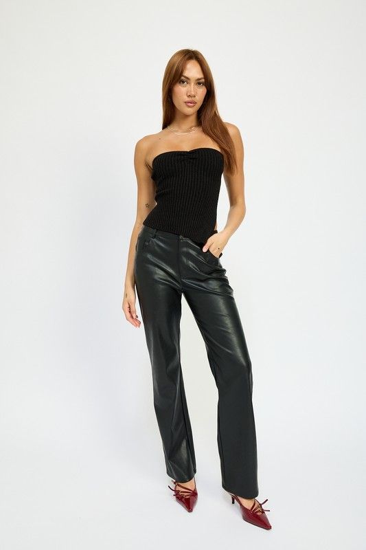 STRAIGHT LEG PANTS