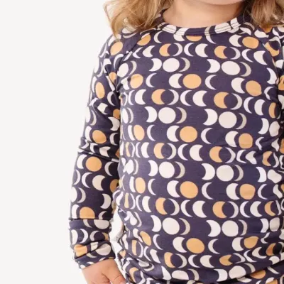 NAVY MOONS SET LS