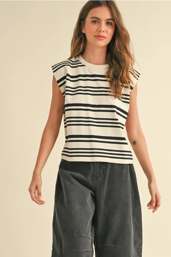 MULTI STRIPE TOP