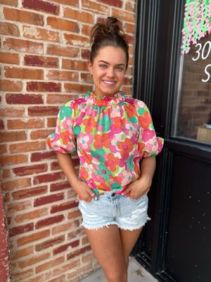 RYAN BUTTON BLOUSE