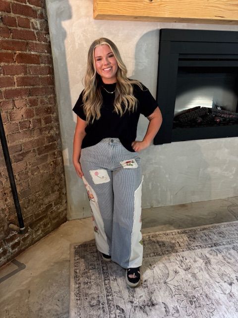 SIDE STRIPE DENIM
