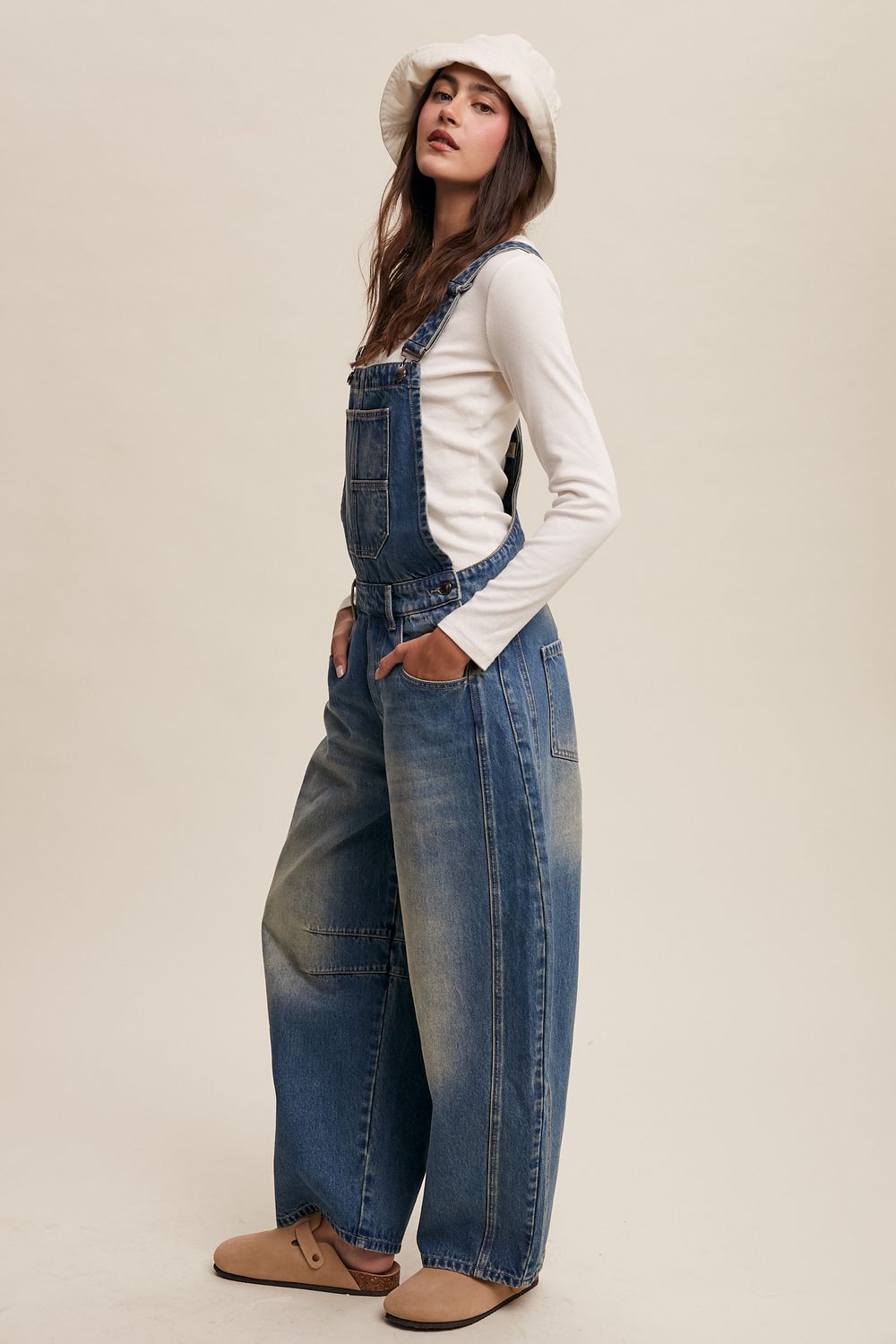 BARREL OVERALLS