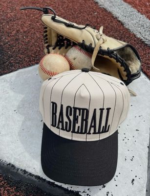 BASEBALL STRIPE TRUCKER