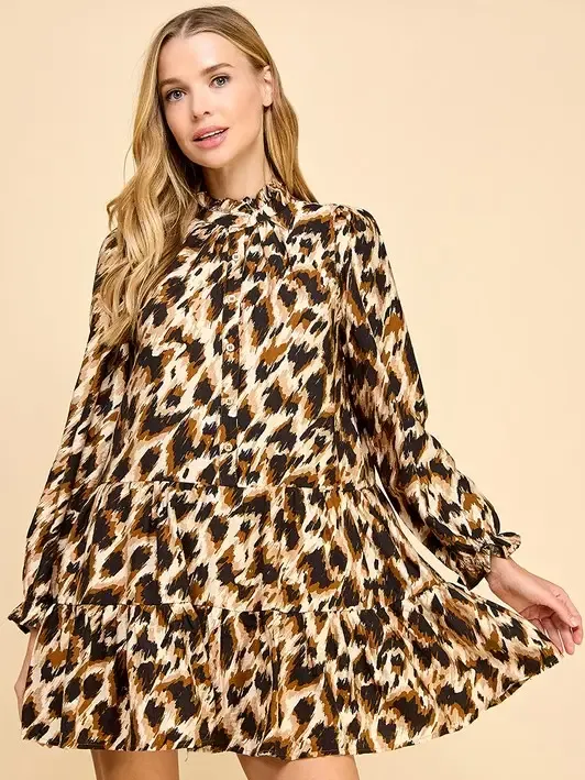 ANIMAL CHIC DRESS